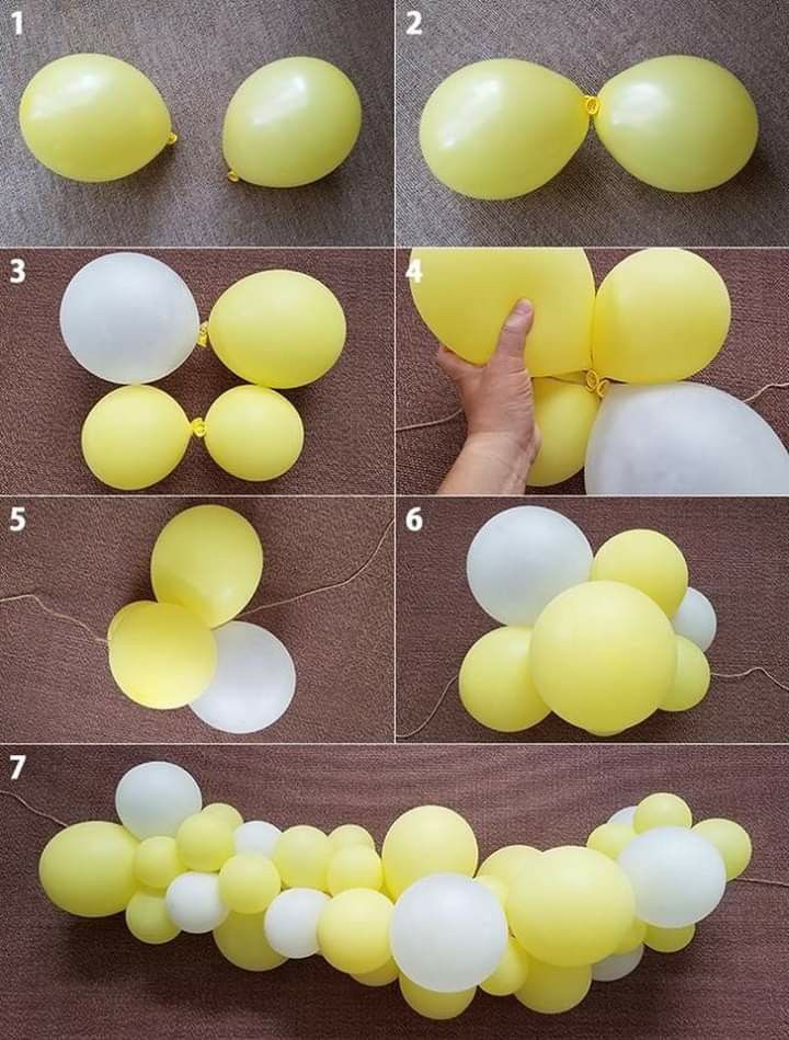 арка из воздушных шаров